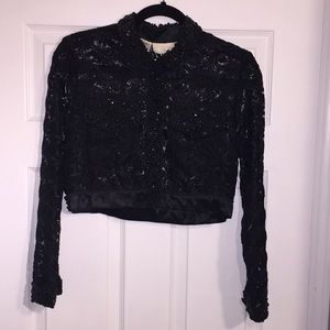 Vintage Caché Cropped Jacket